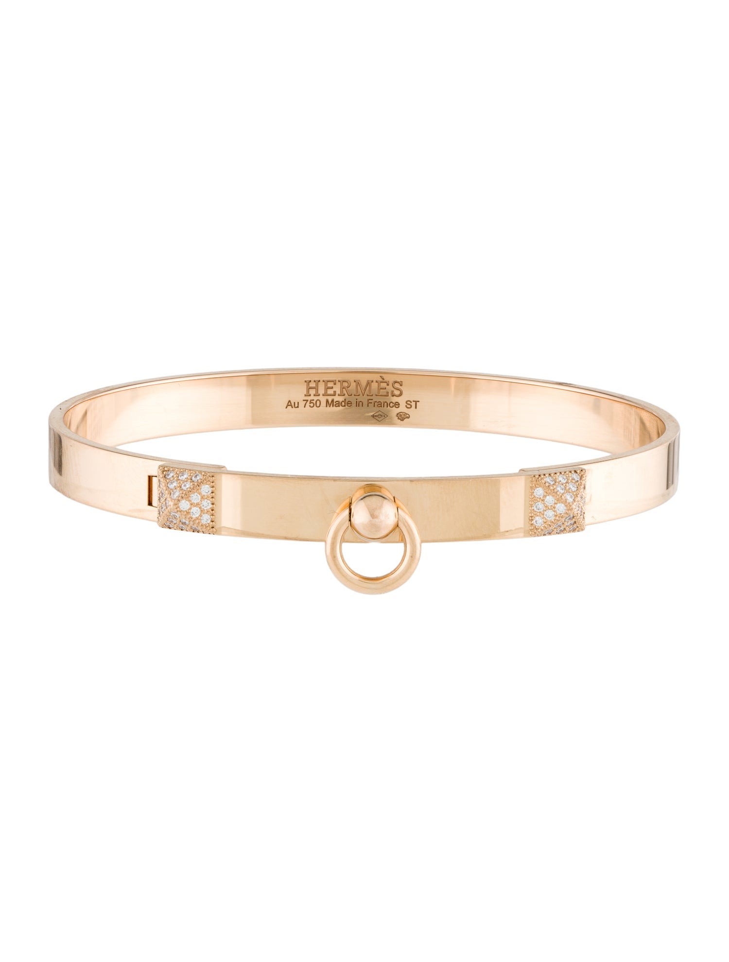 Hermès 2023 Collier de Chien Bracelet, Small Model